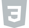 Logo of CSS3